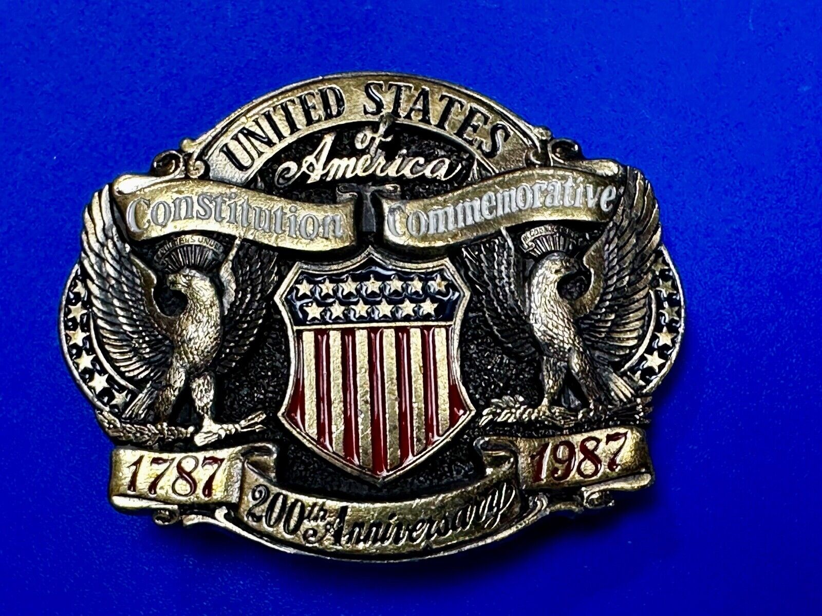 America 200th anniversary  Patriotic USA!  The Great American Belt Buckle Co