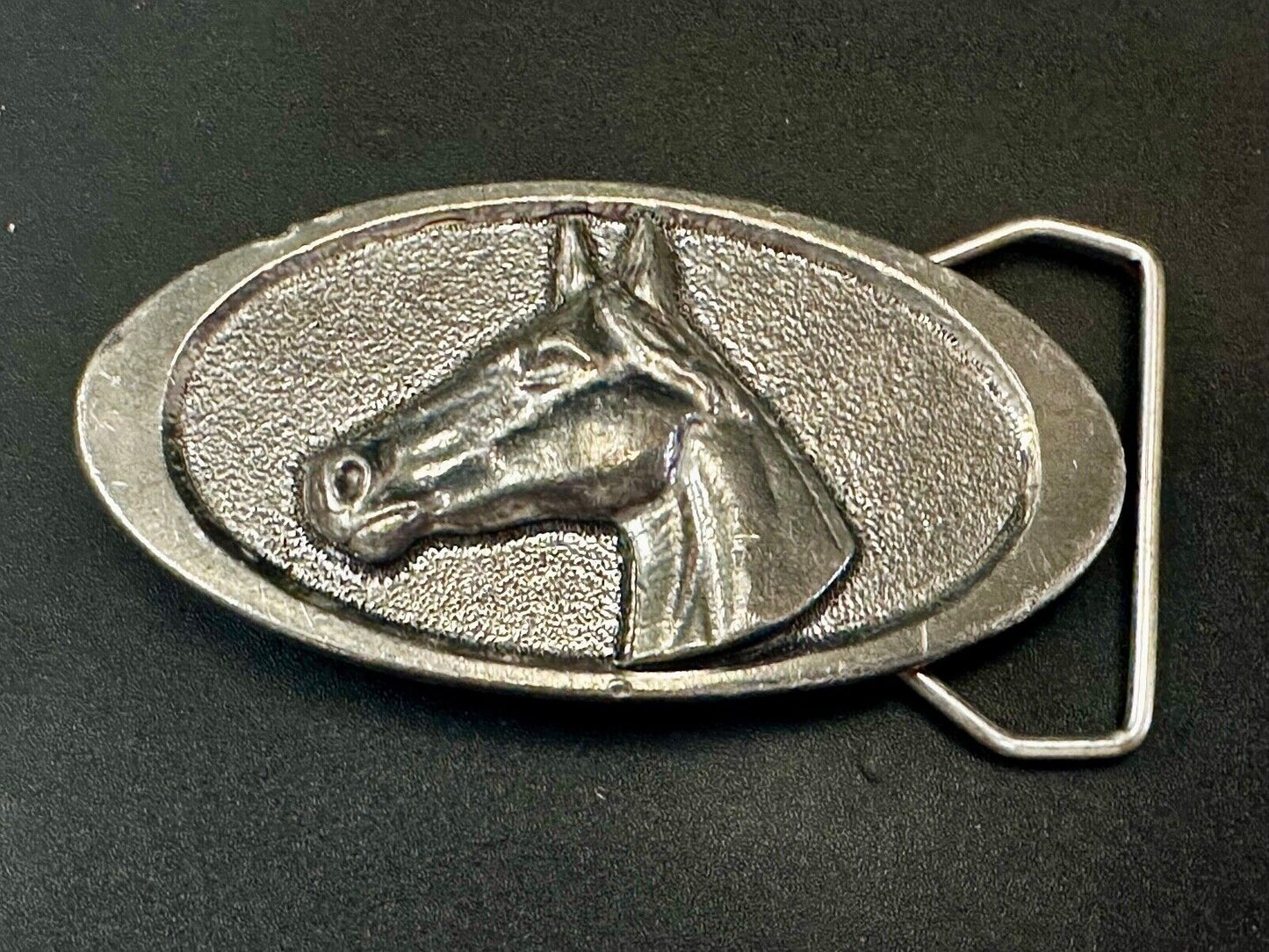 Vintage Horse head - 1976 Adezy Western Animal Lovers Belt Buckle