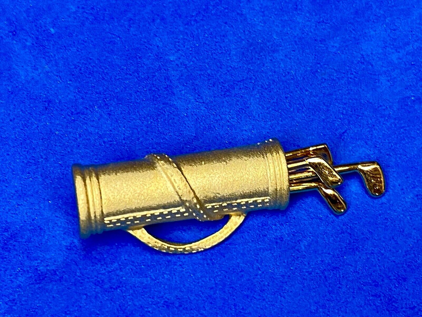  Vintage Golf Clubs Caddy Brooch Pin Ladies Jewelry Signed Tara