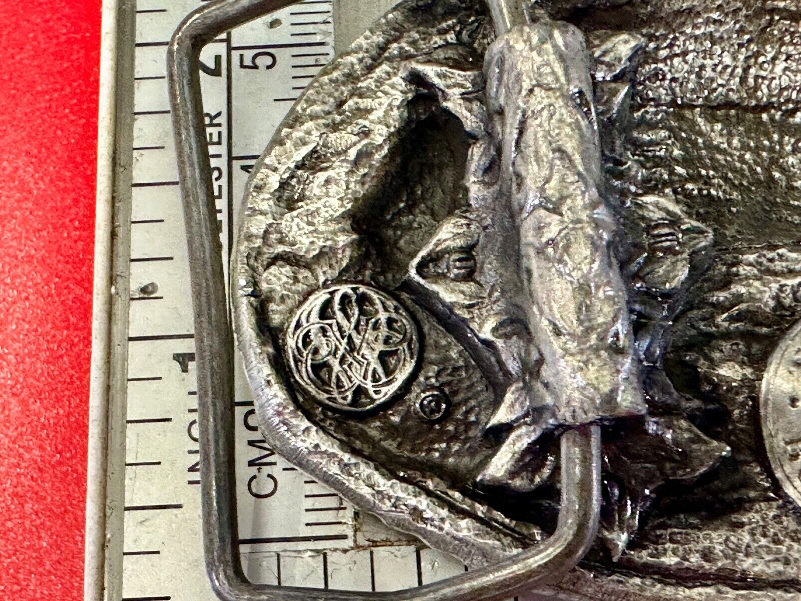 Vintage 1983 Cowboys Horse Lovers spurs siskiyou RARE belt buckle