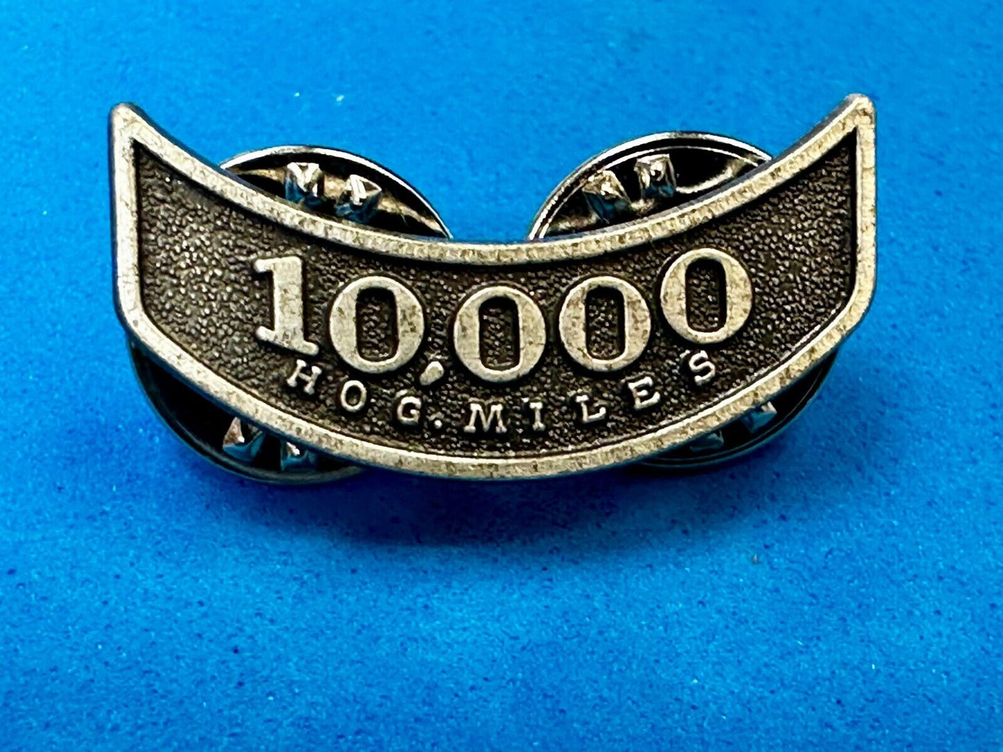 10,000 HOG Miles Award Harley Davidson Motorcycles Pin for Jacket Hat or Vest