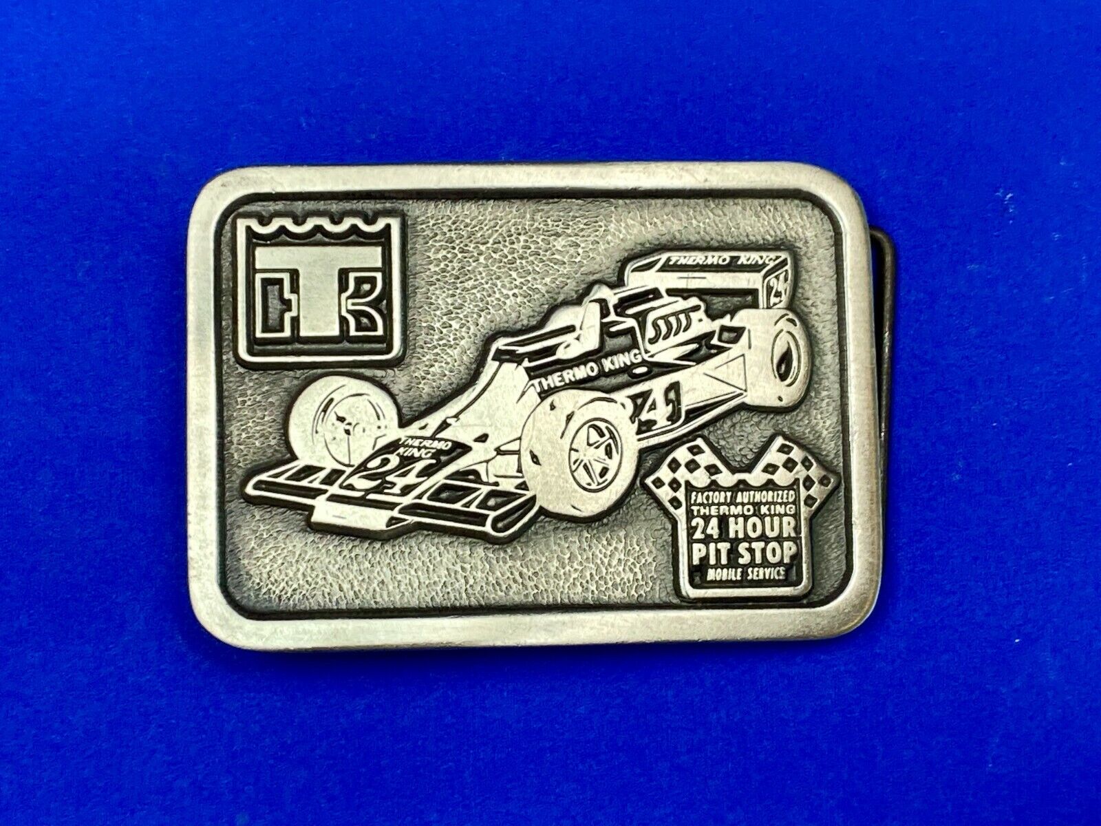 Tk Thermo King Factory Authorized 24 Hour Pit Stop Mobile Services Belt Buckle