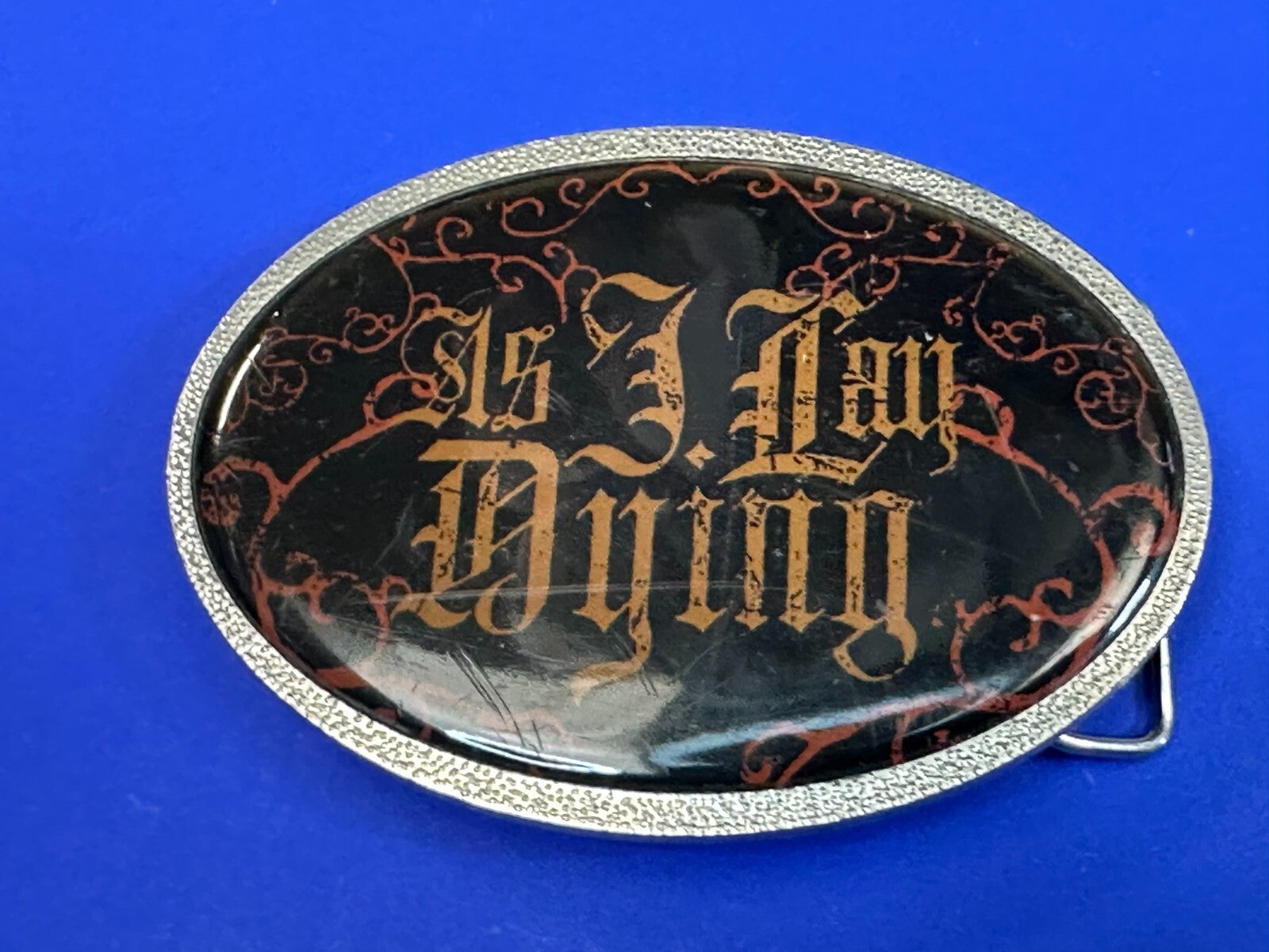 As I Lay Dying American Metal Core Band Promotional Tour Belt Buckle