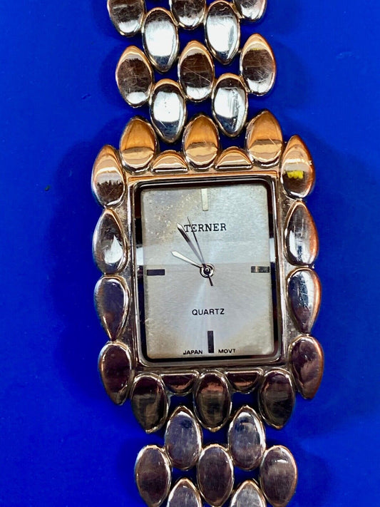 Bijoux Terner Silver Tone Women’s Watch - New Battery, Working Well! 
