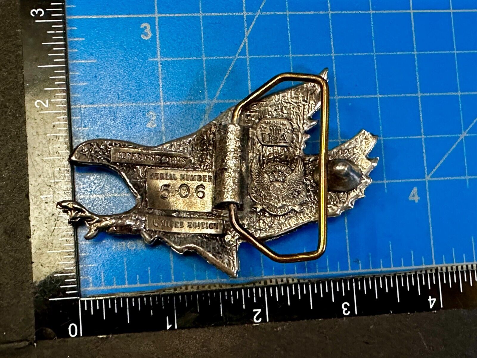 Majestic Flying Eagle Cutout Vintage 1979  - The Great American Belt Buckle #506