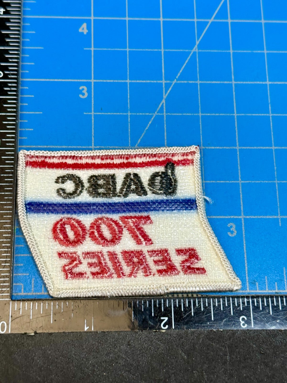 ABC 700 Series Bowling Sports Vintage Souvenir Patch