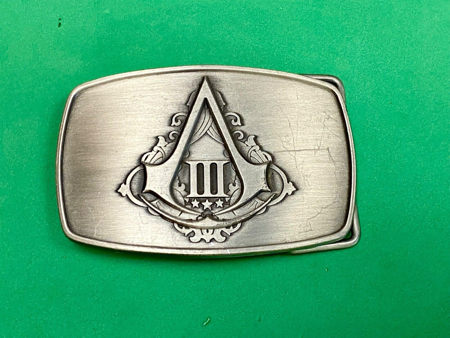 Assassin's Creed 3 Video Game Symbol Emblem  Belt Buckle