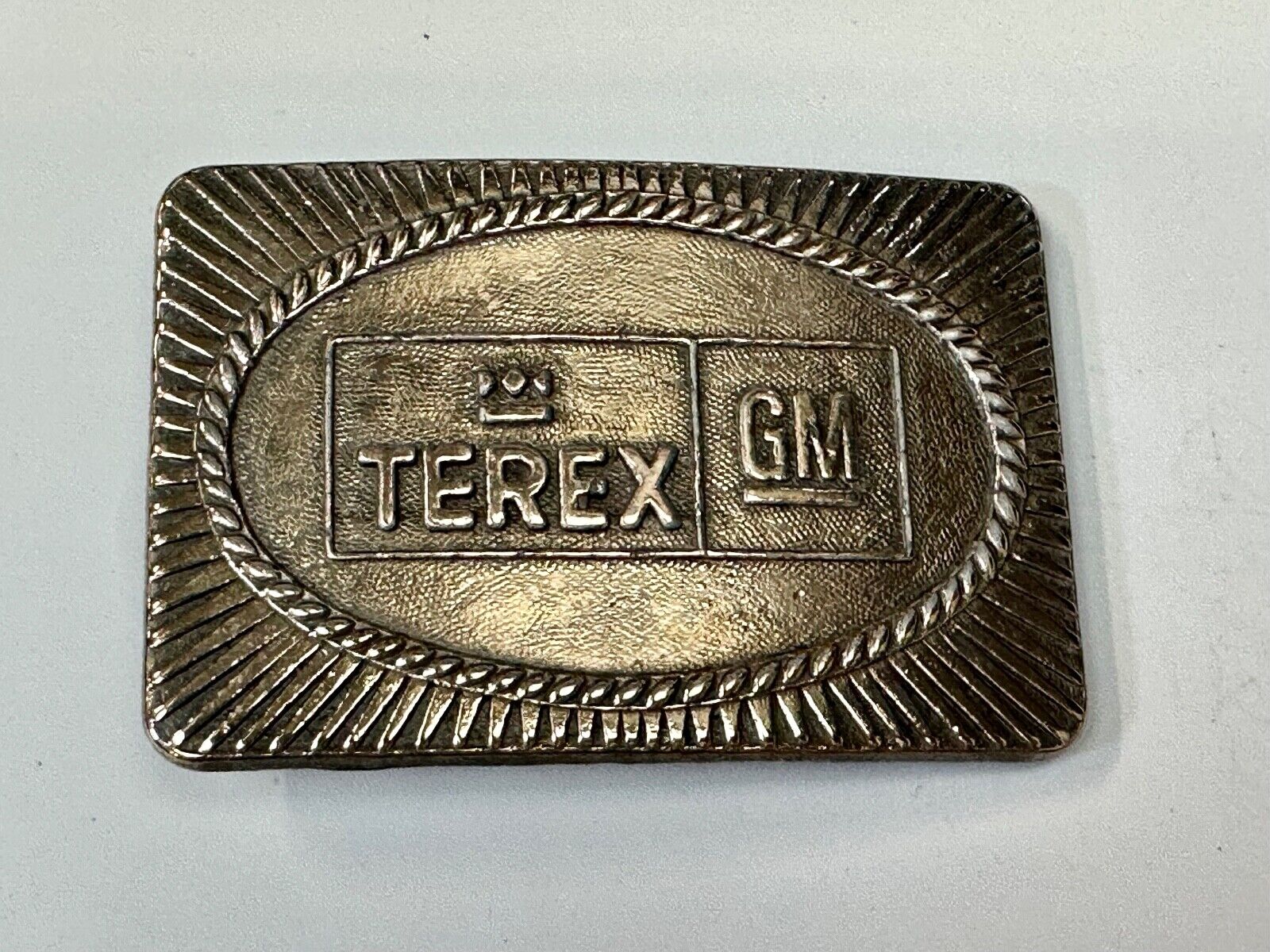Terex General Motors GM Construction Machinery Bulldozer Tractor Belt Buckle