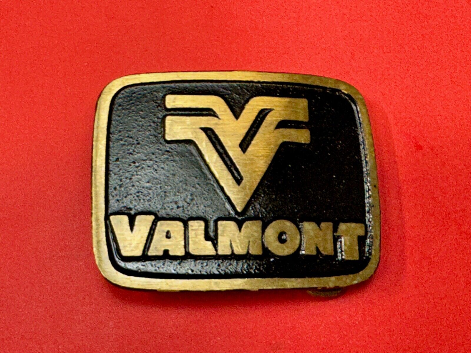 Valmont skincare products Company Solid Brass Vintage Belt Buckle by Dynabuckle