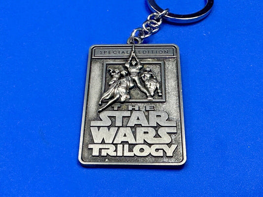 The Star Wars Trilogy Logo Emblem NOS Keychain!