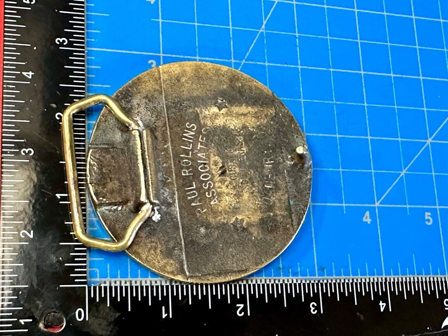 VEEDER-ROOT WHEEL END HUBODOMETERS Belt Buckle By Paul Rollins Associates