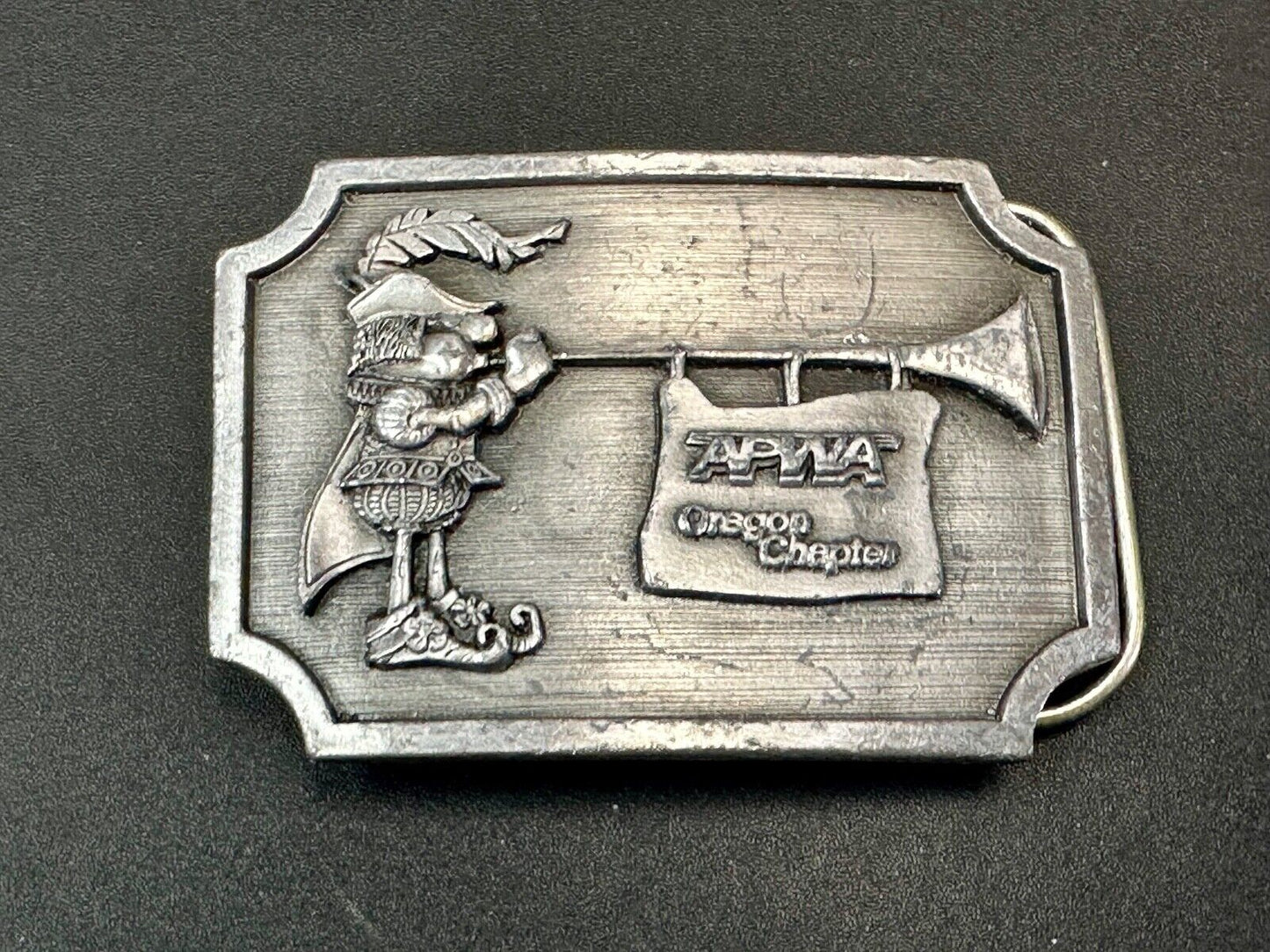 APWA Oregon chapter American Public Works Association Conference belt buckle