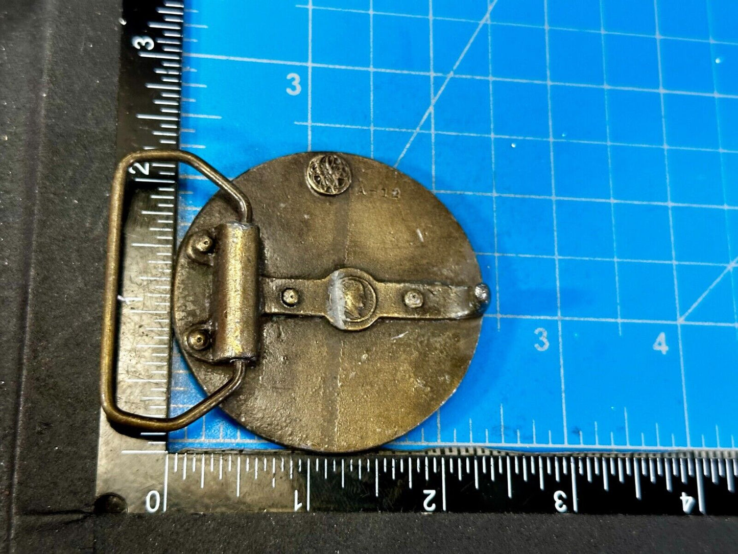 American Watchmakers Watch Parts Steampunk Gears Clock Round Belt Buckle