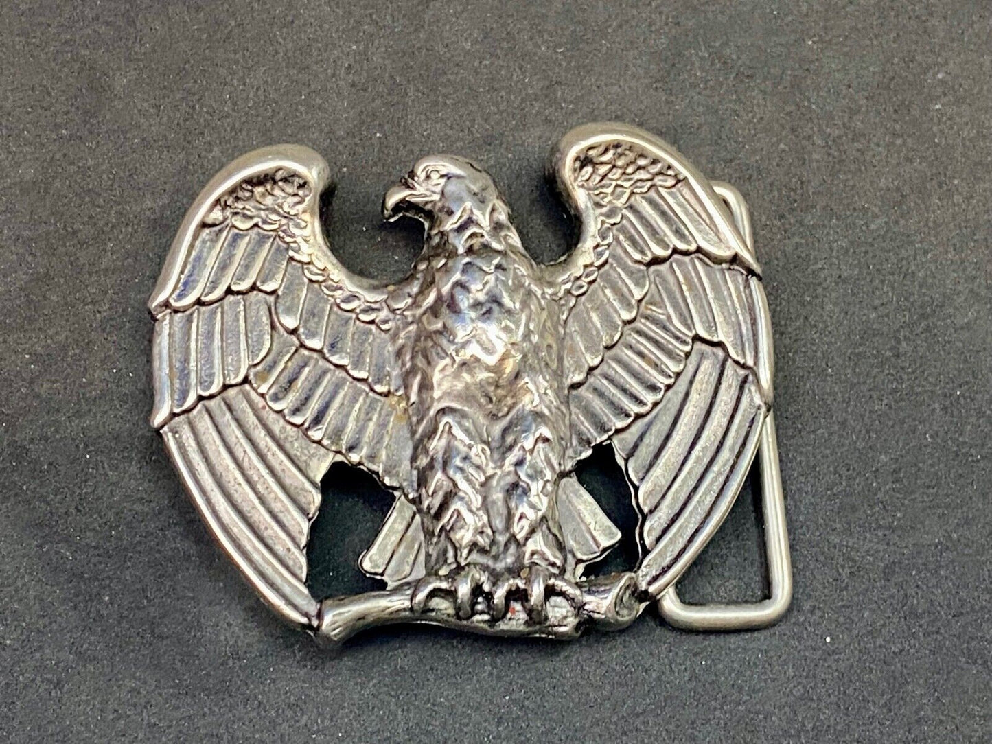 1982 Avon Majestic Patriotic America Eagle - Cut Out Metal Belt Buckle