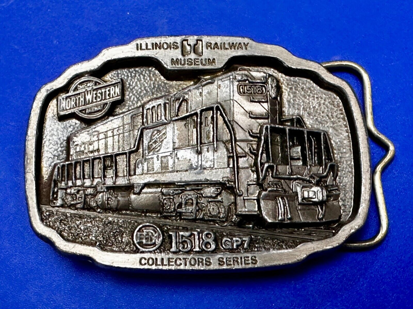 15q8 GPY North Western Train Engine Illinois RailWay Museum Belt Buckle