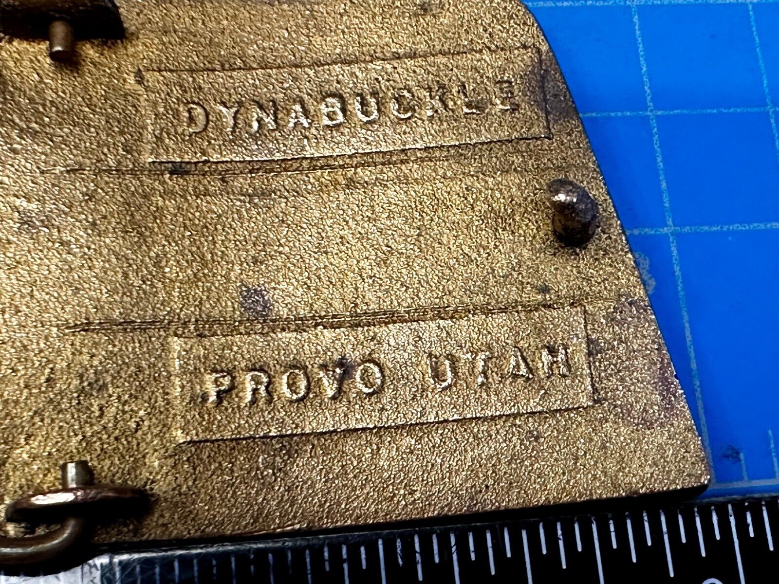 Ammco Solid Brass Transmition Brake Auto Car Shop Belt Buckle By Dynabuckle
