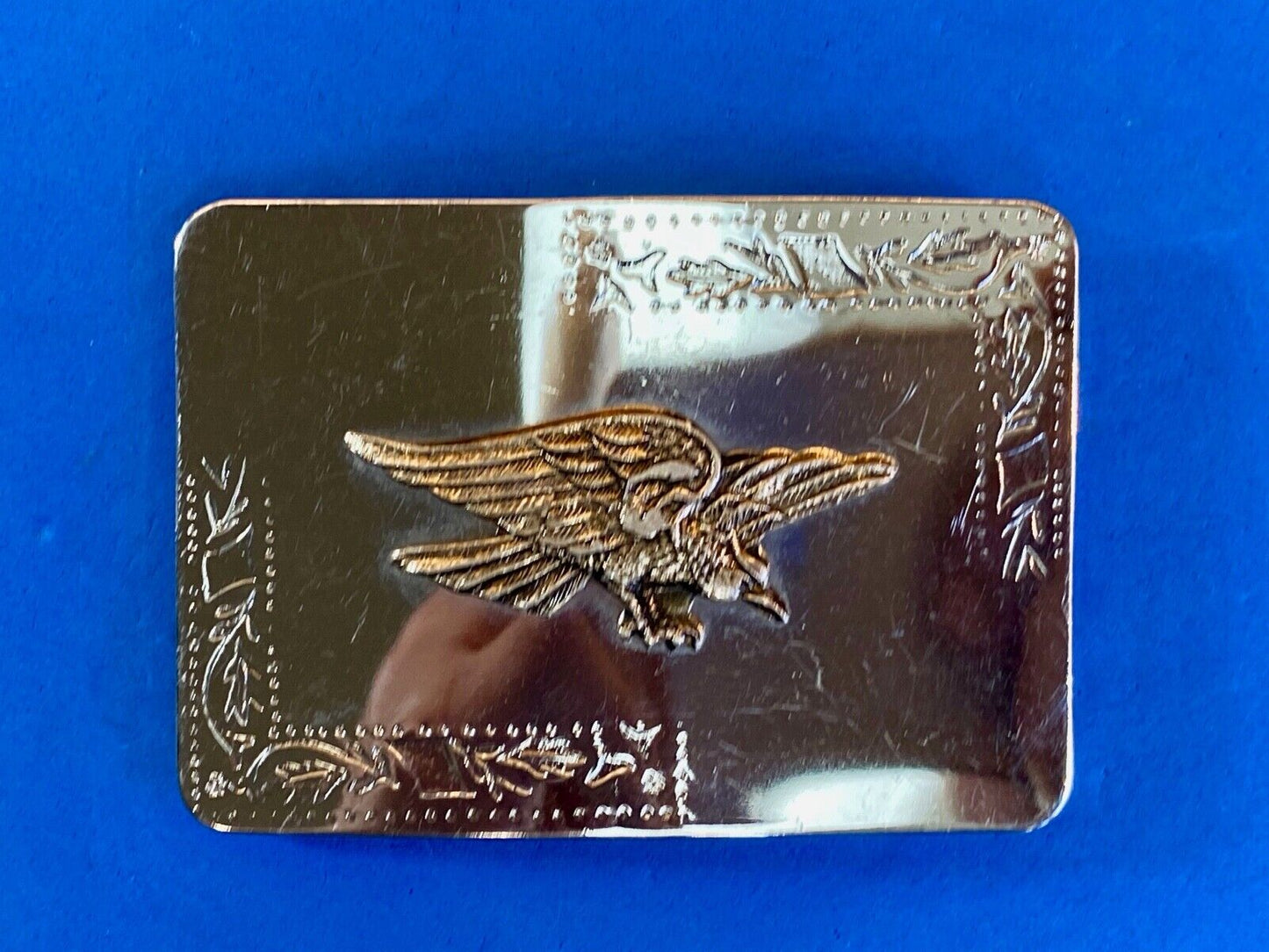 American Eagle Flying Diving Hunting Mirrored Belt Buckle
