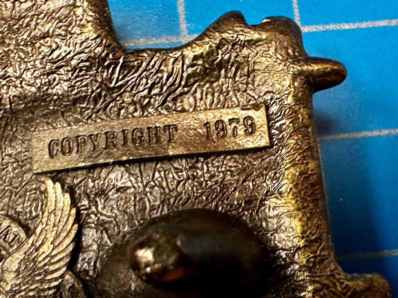 Train Caboose RailRoad Vintage 1979 - The Great American Belt Buckle Co