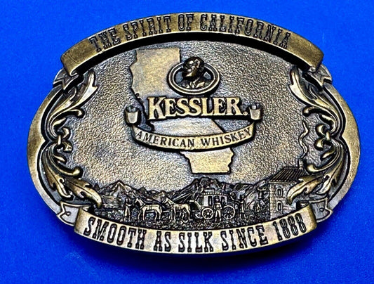 The Spirit of California - Kessler, smooth as silk belt buckle