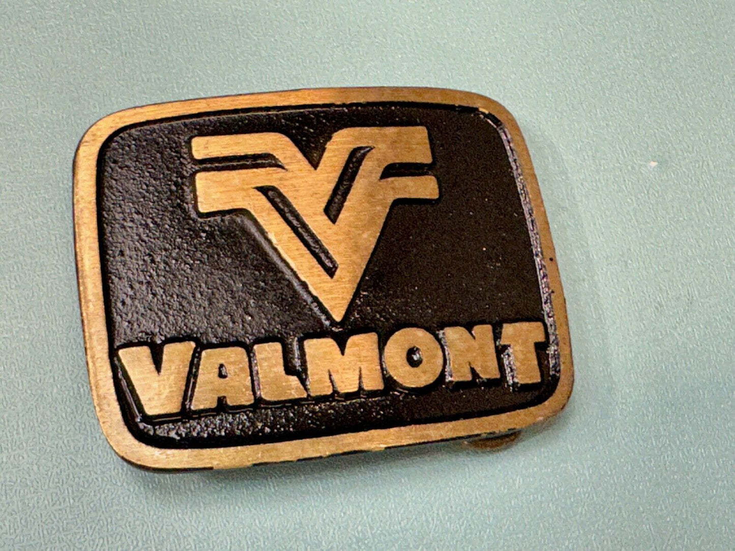 Valmont skincare products Company Solid Brass Vintage Belt Buckle by Dynabuckle