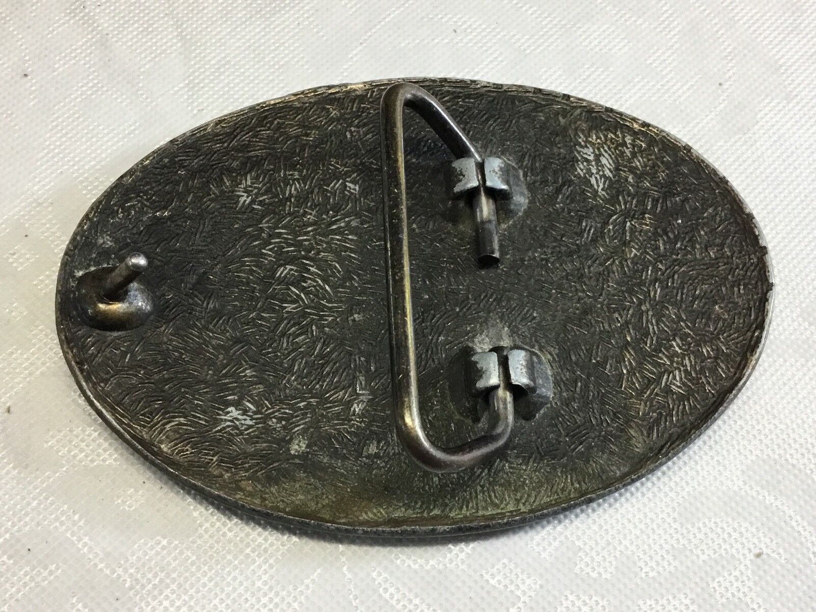 Vintage CB radio semi trucking  trucker Big rig semi driver belt buckle     