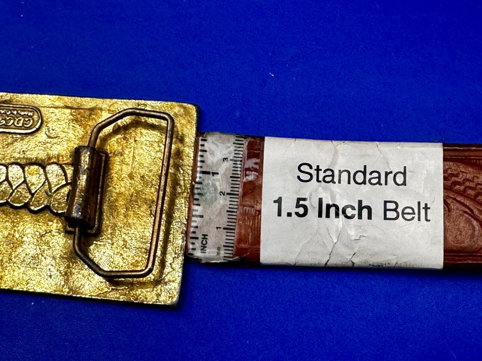 50 Cents Note 1863 Confederate States of America Belt Buckle by CDC Metal Works