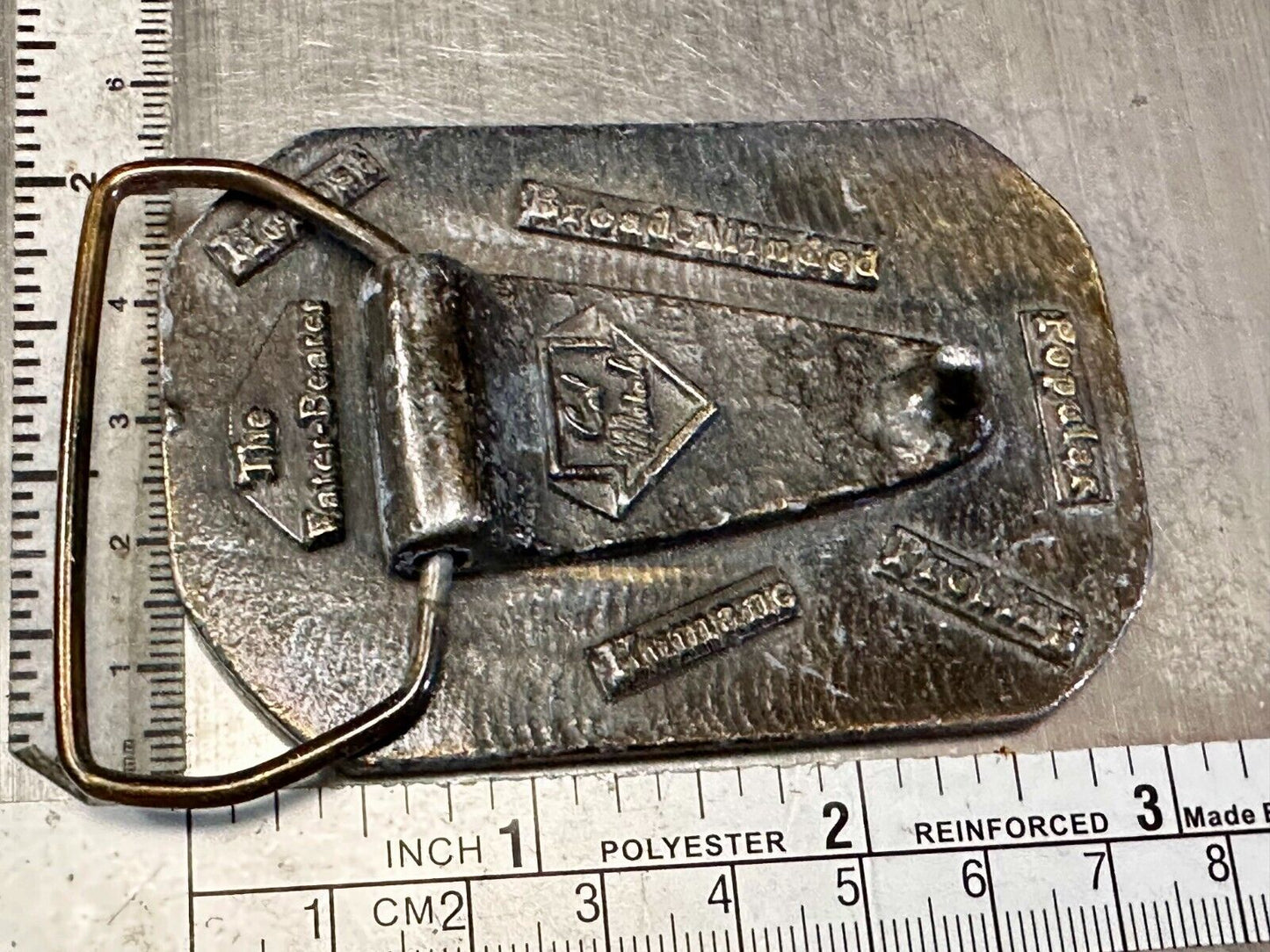 AQUARIUS Jan 21 - Feb 19  Horoscope Astrological Zodiac Cal Metals Belt Buckle