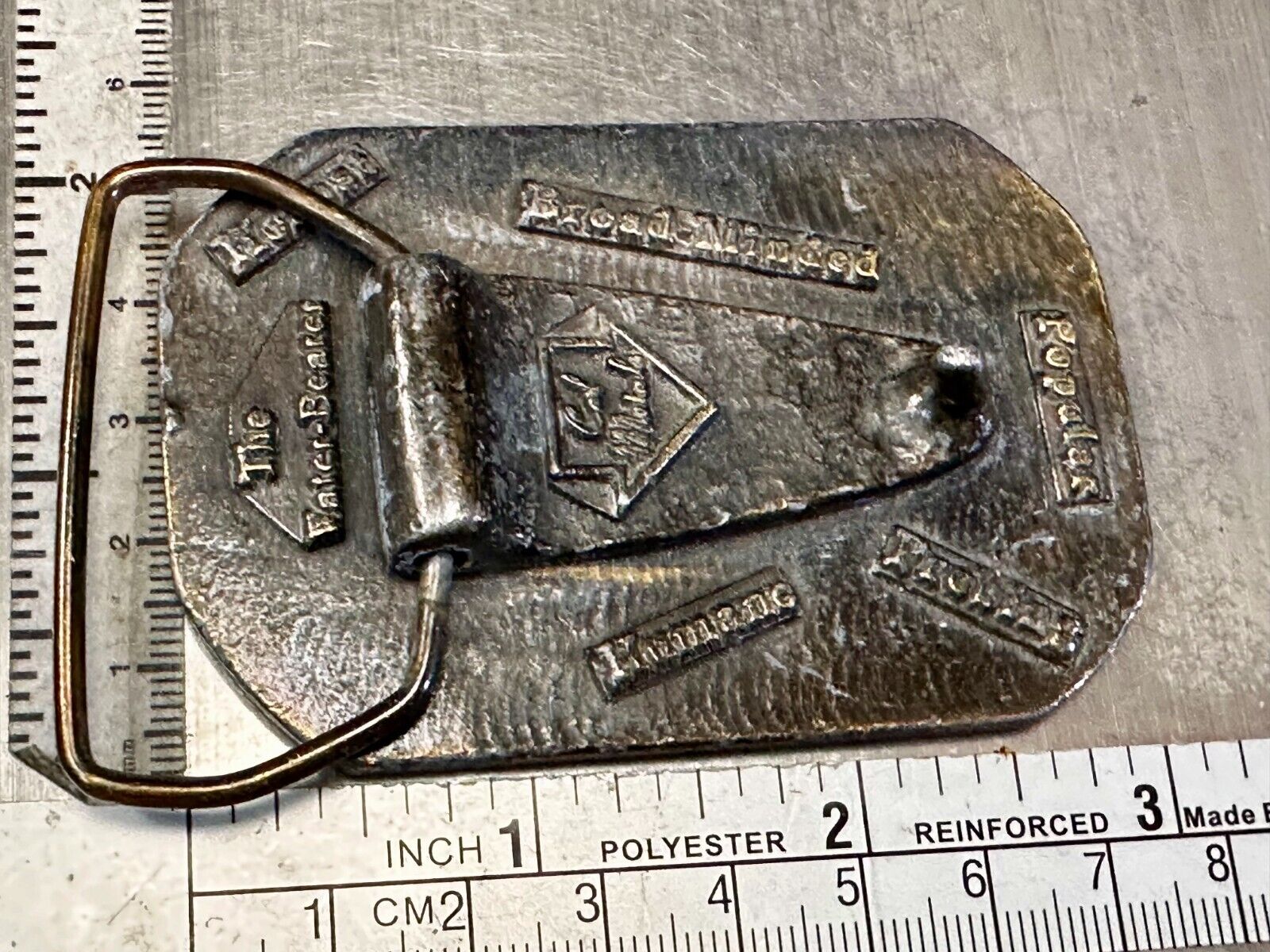 AQUARIUS Jan 21 - Feb 19  Horoscope Astrological Zodiac Cal Metals Belt Buckle