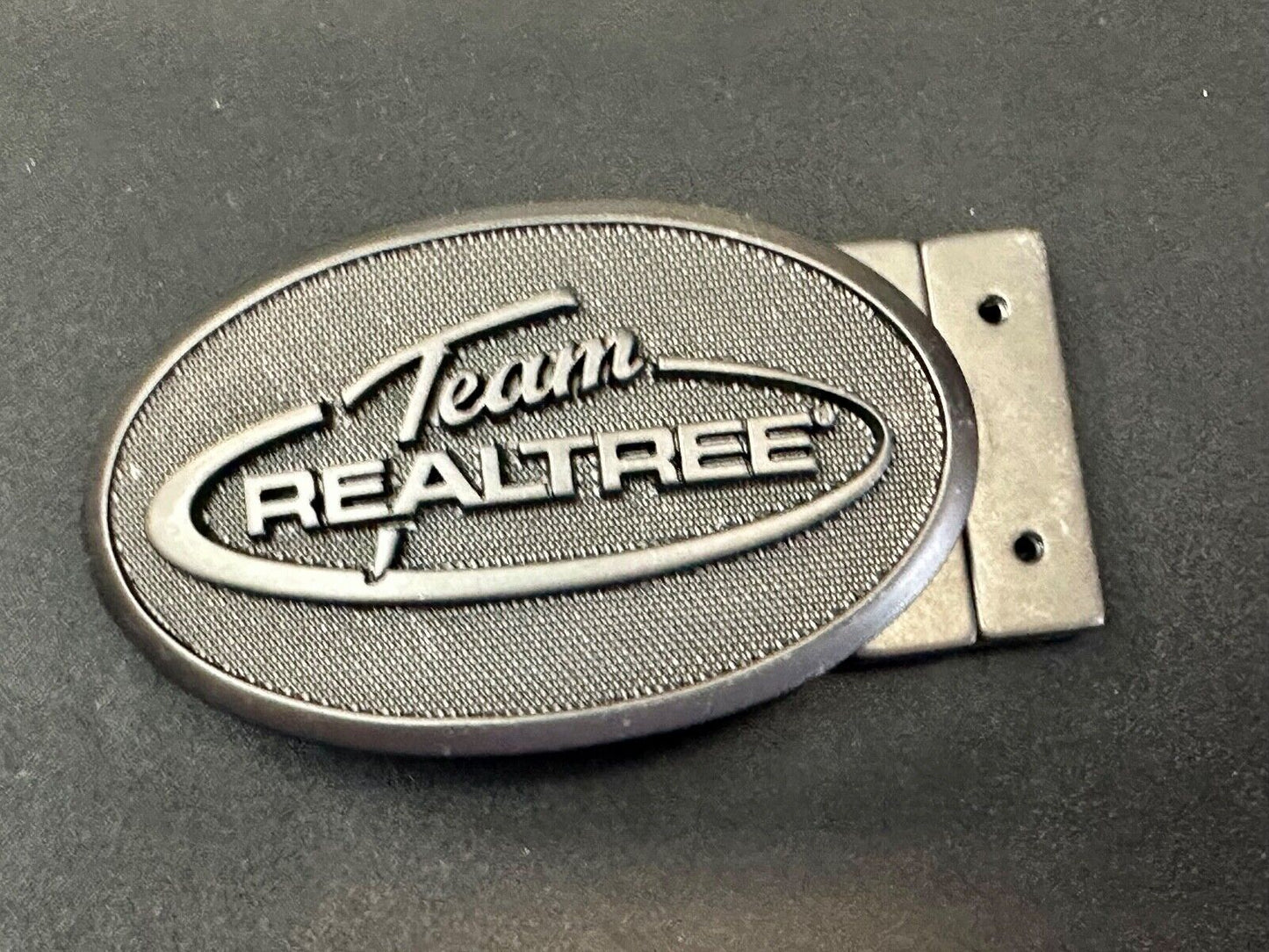 Team Realtree Hunting Accesories Duck Dynasty Advertisement Belt Buckle