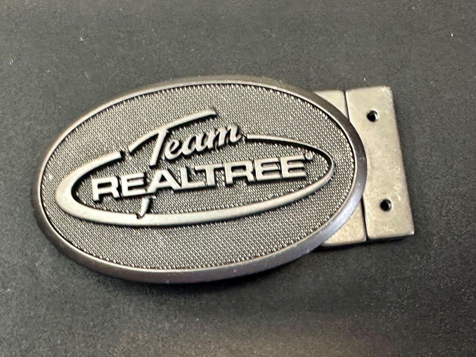 Team Realtree Hunting Accesories Duck Dynasty Advertisement Belt Buckle