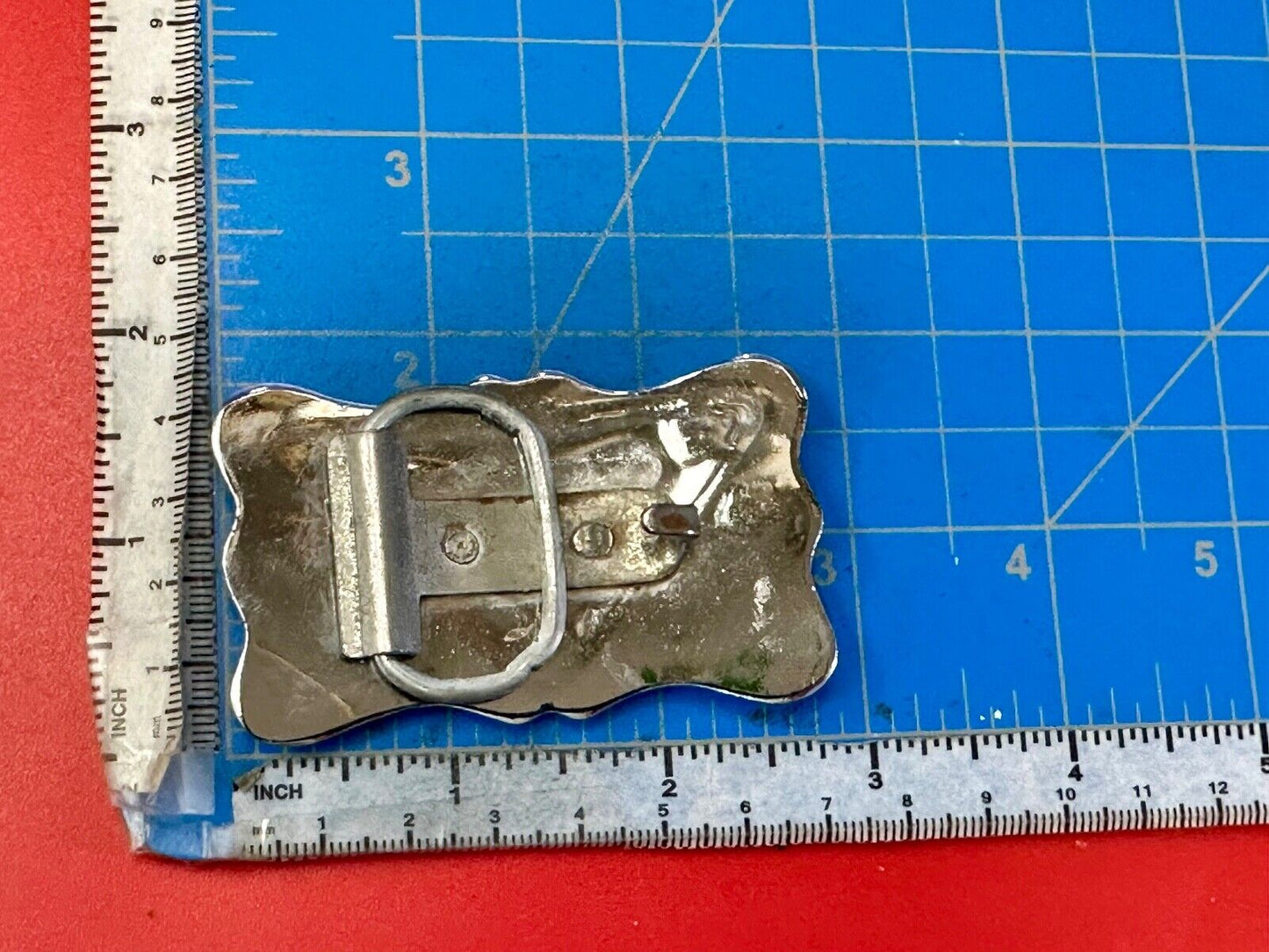 Vintage Horse Lovers Saddle Bronc Cowboys Western belt buckle