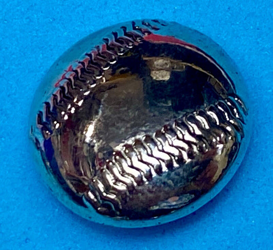 baseball or softball shaped 18mm Button Charms, Ginger Snaps - Magnolia Vine