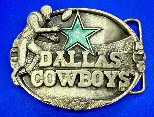 The Dallas Cowboys American Football Team Sports Fan Siskiyou Vtg. Belt Buckle