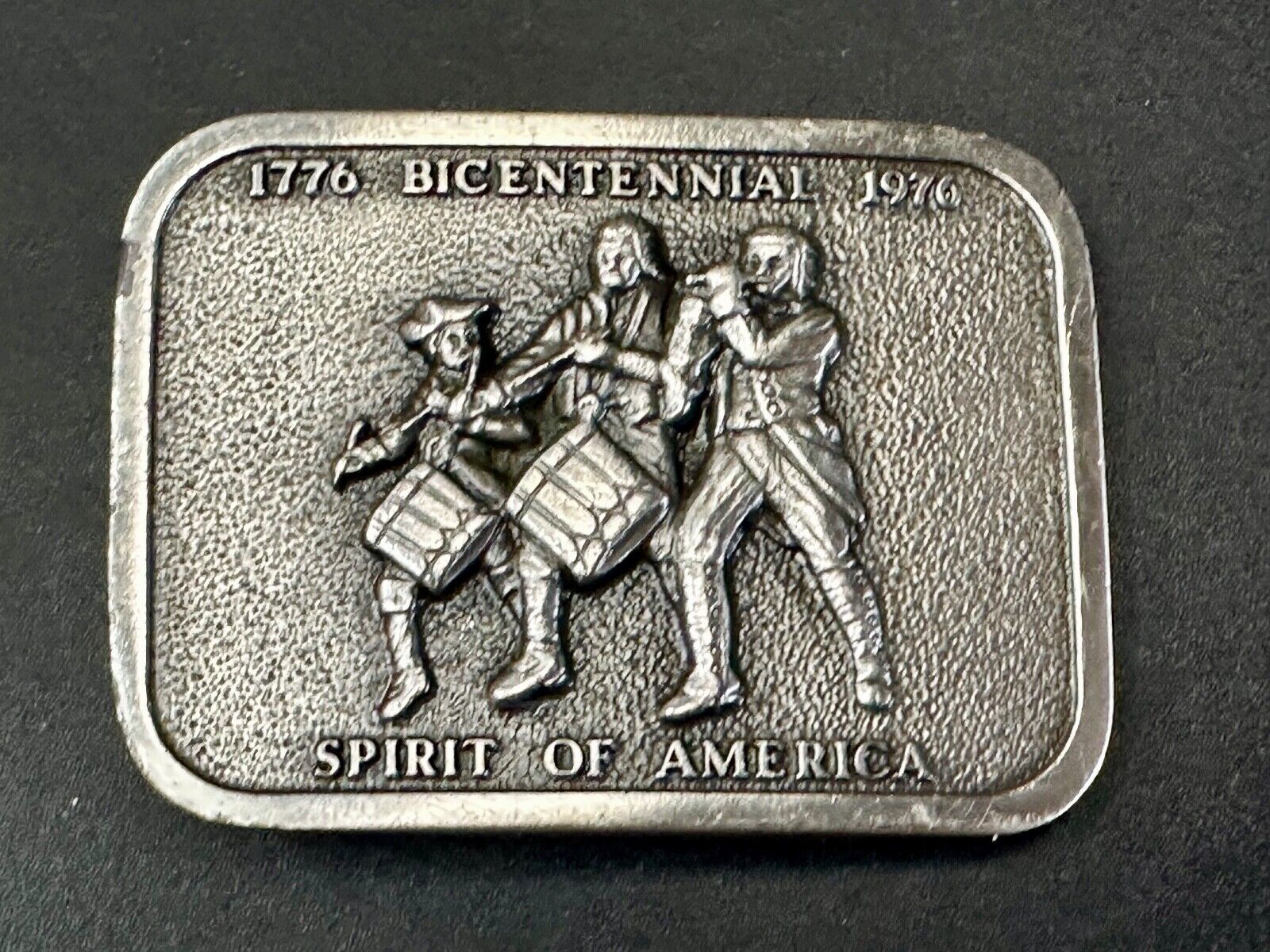 The Spirit of 76 - Patriotic American USA Marching Band Bergamot belt buckle