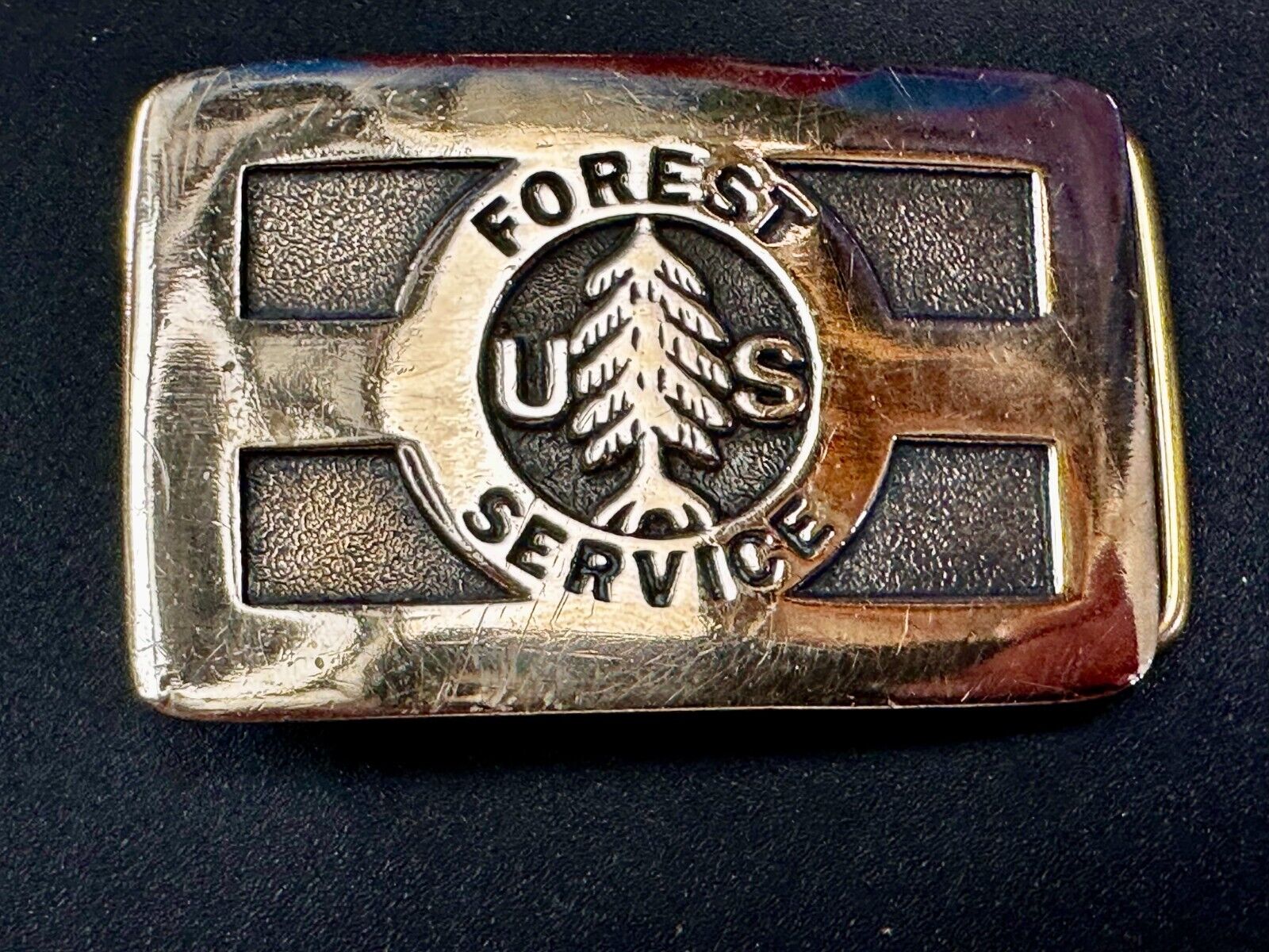US Forest Service Vintage 1979 Commemorative Belt Buckle by Western Heritage Co