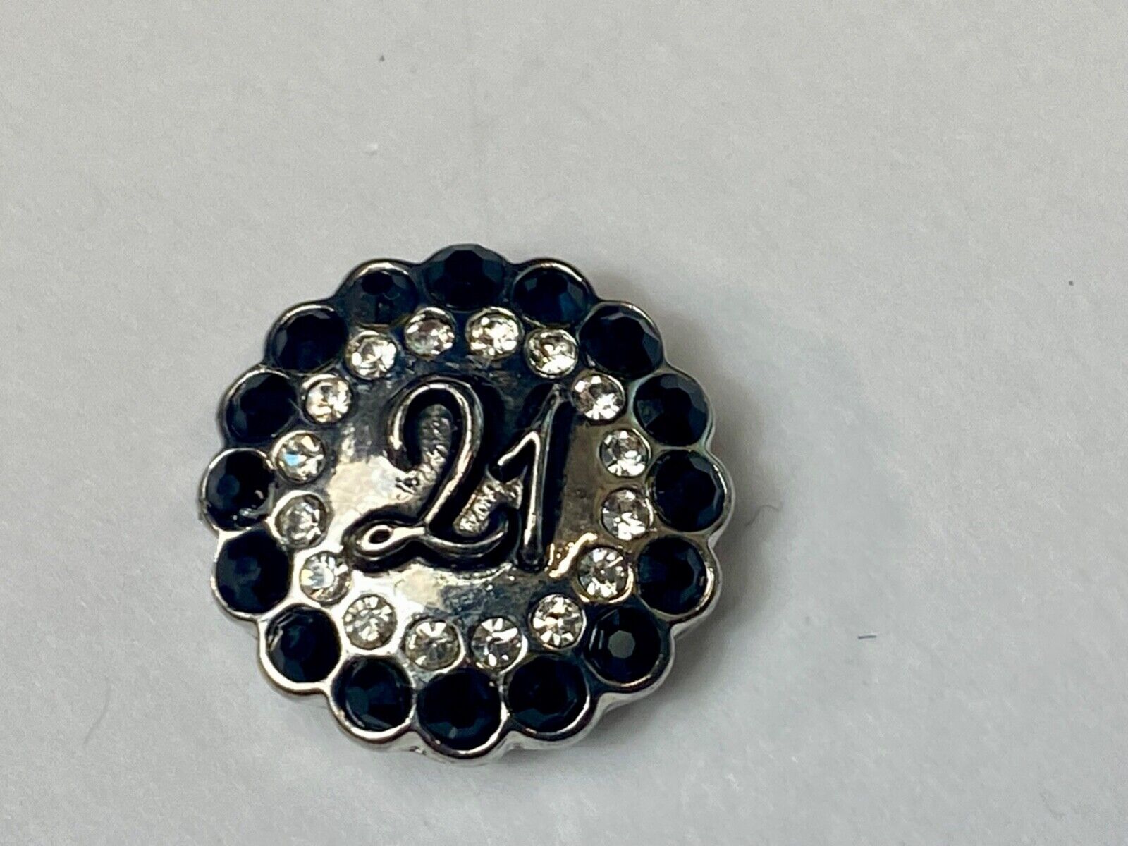 21 - blackjack birthday! 18mm Button Charms, Ginger Snaps - Magnolia Vine