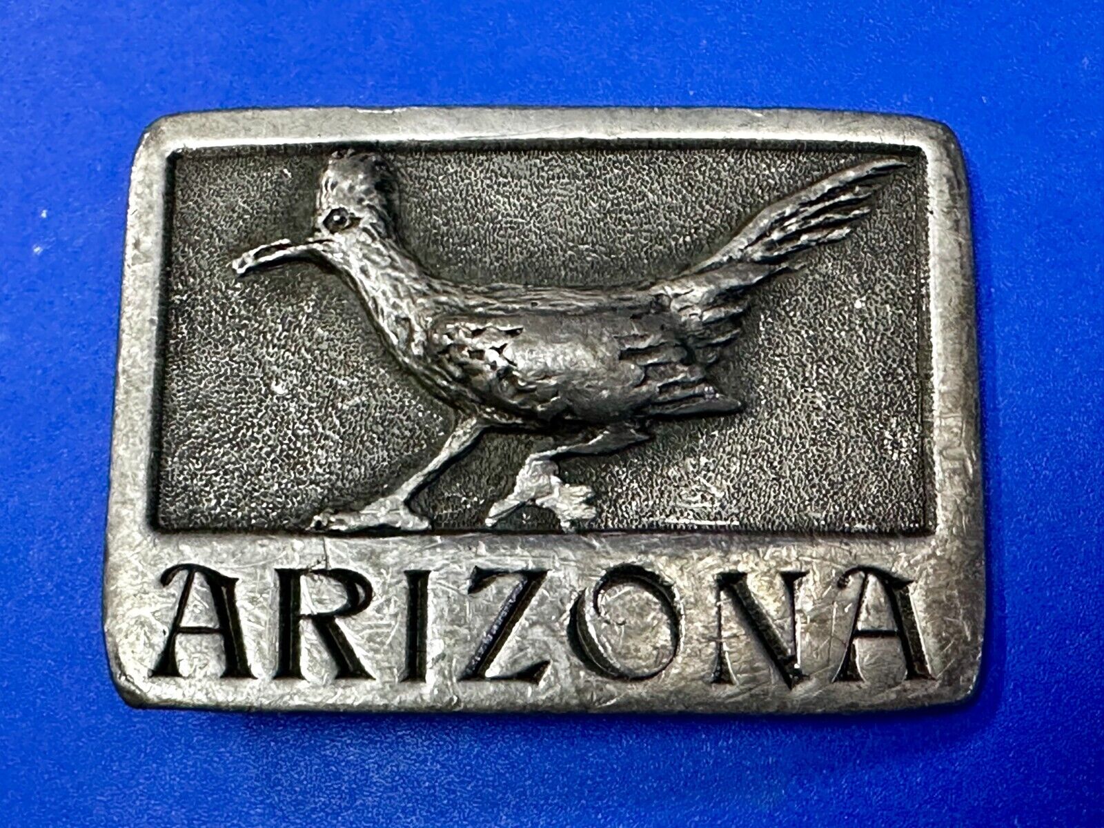 Arizona Roadrunner Southwestern Desert Bird VTG 1984 Belt Buckle by Sanchez Int.