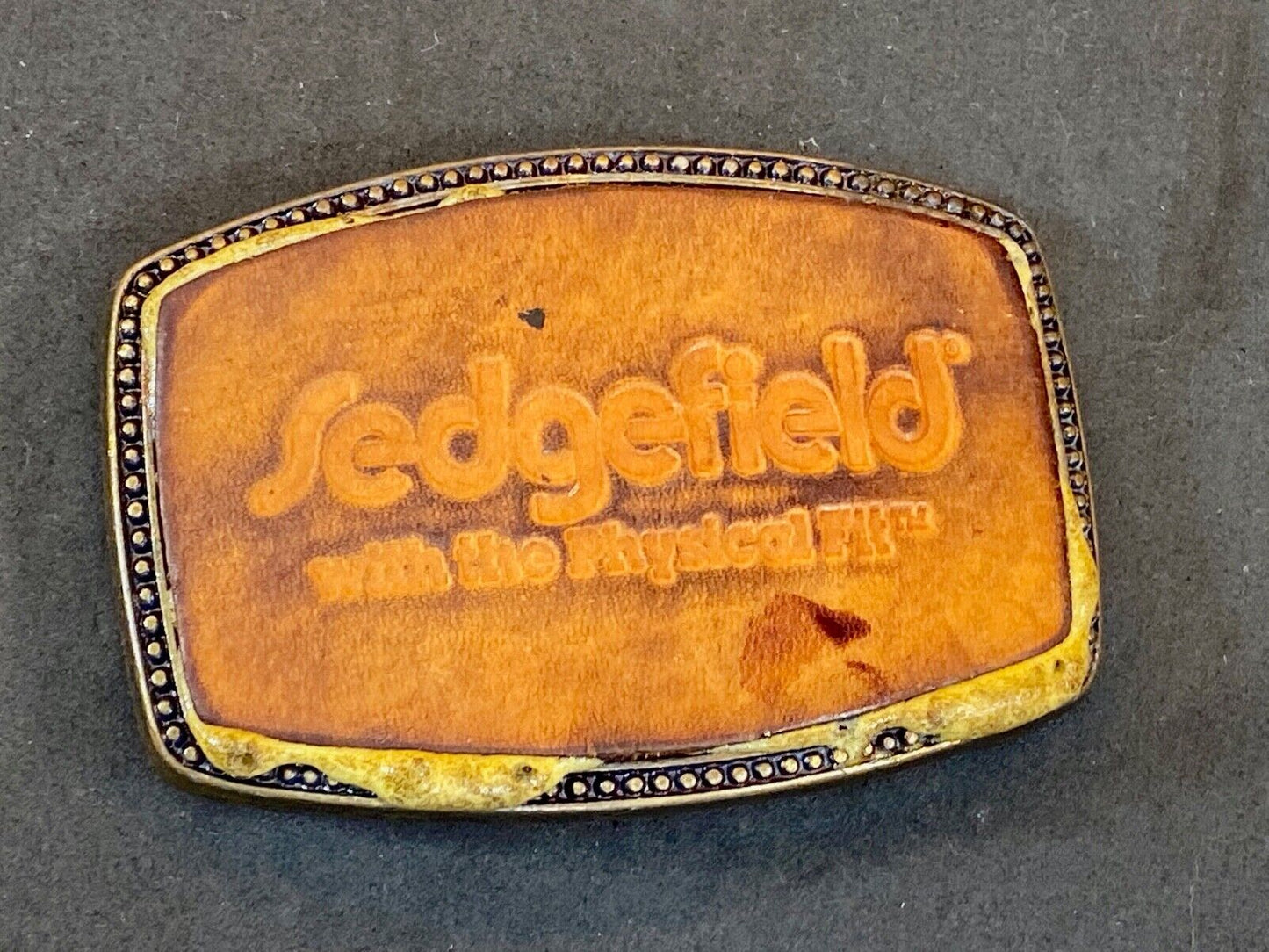 70'S Retro Sedgefield With The Physical Fit Advertisement Buckle