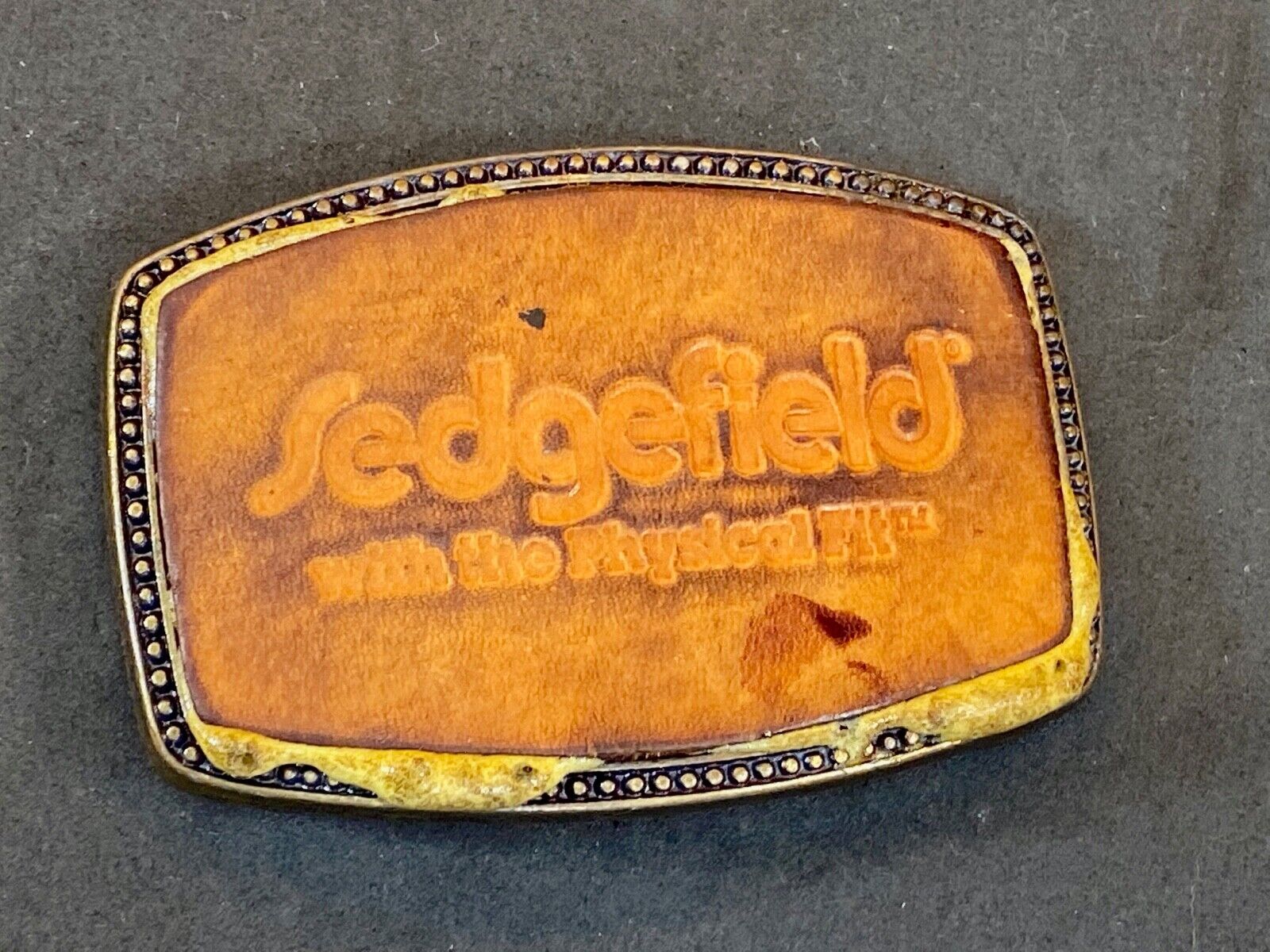 70'S Retro Sedgefield With The Physical Fit Advertisement Buckle