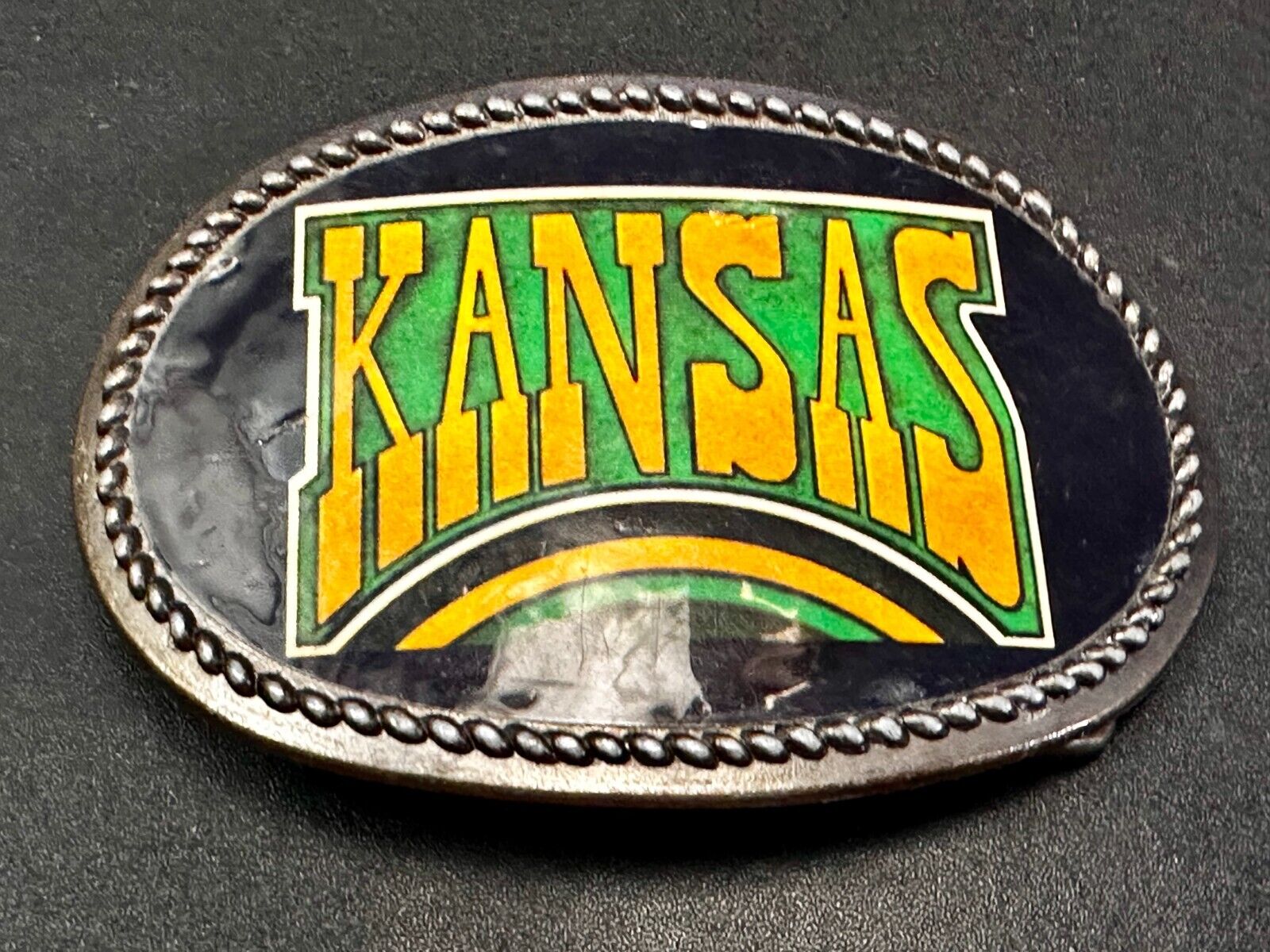 KANSAS Band Iconic Rock Music Themed Collectors Belt Buckle by Midwestern