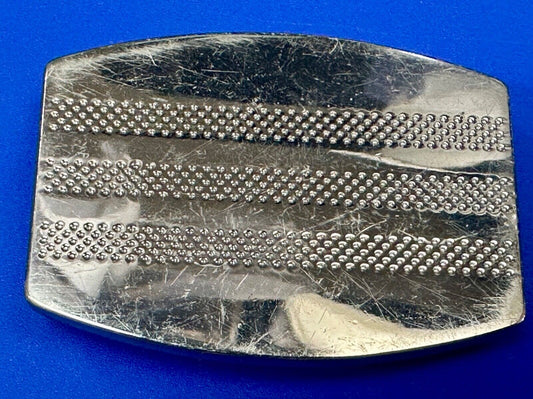 ADIDAS Silver color SHOE Footwear Co Running Golf Trophy striped belt buckle
