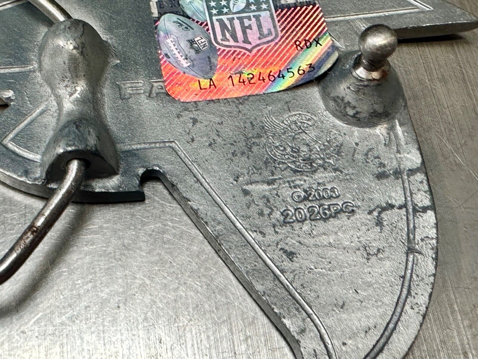 Atlanta FALCONS 2001 Great American Products belt buckle ultimate fan gift!