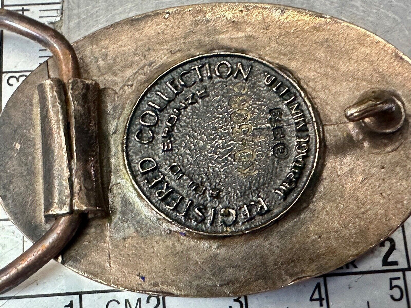 United States Of America USA Emblem, Seal Small Brass Heritage Mint Belt Buckle