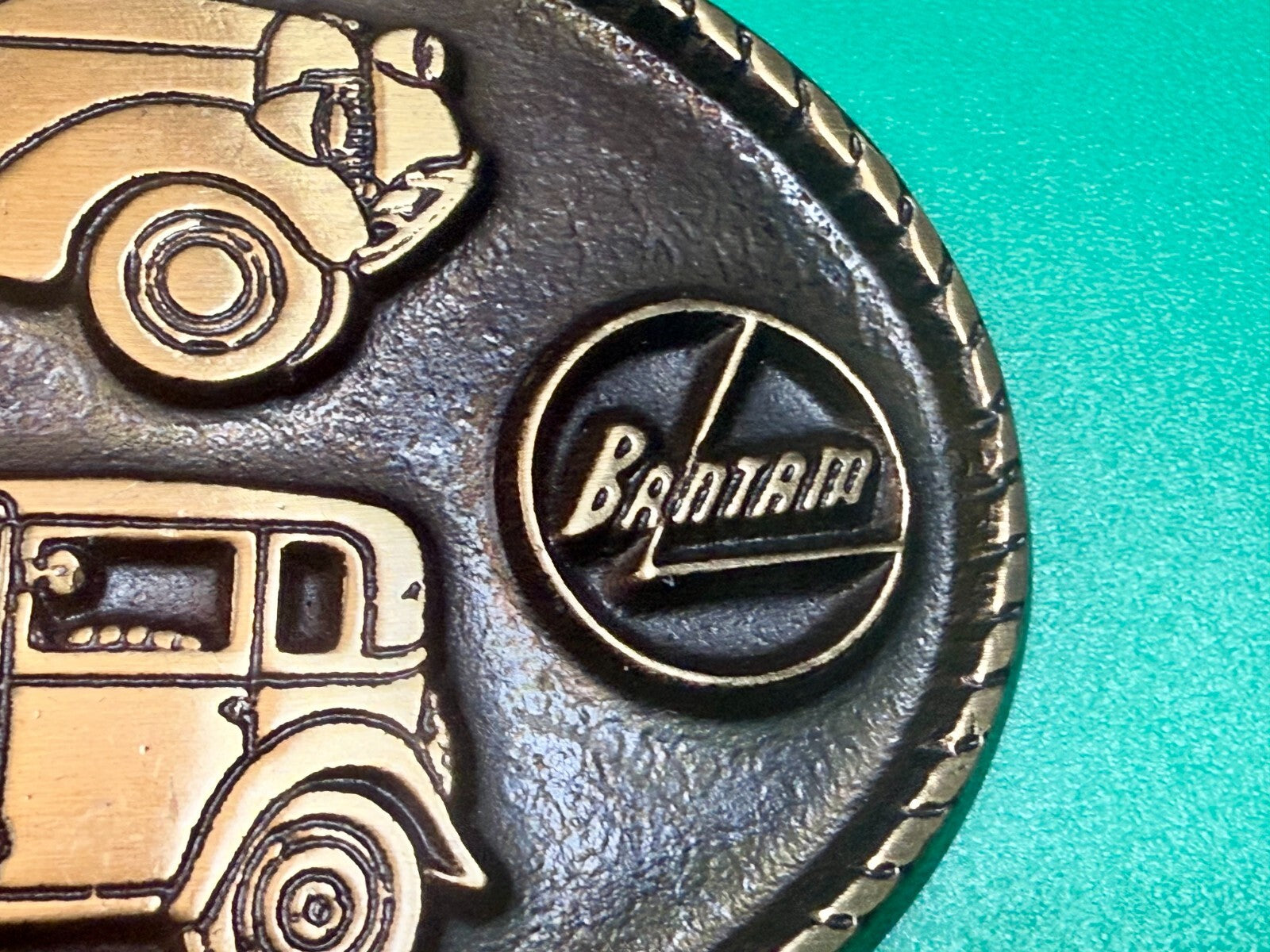 American Bantam Austin Classic Car Automobile Collectors Vintage NOS Belt Buckle