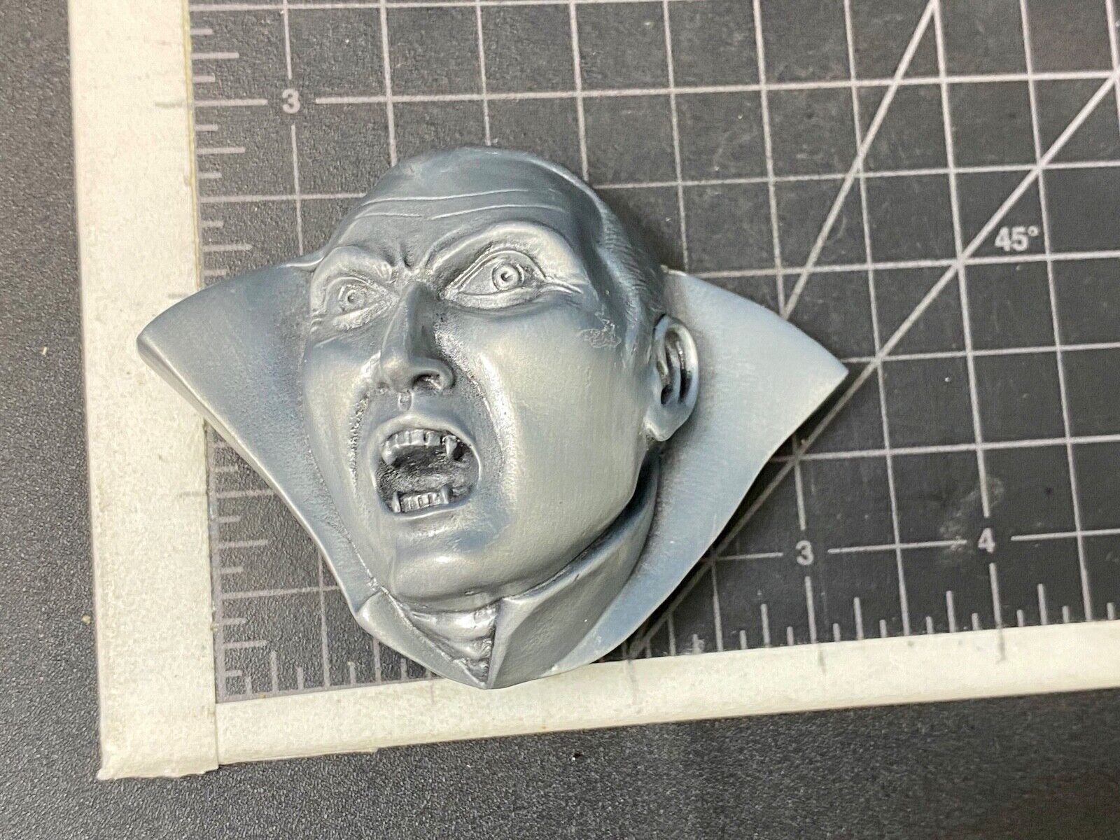 Vampire Fangs Count Dracula Blood Fang Novelty Figural Belt Buckle