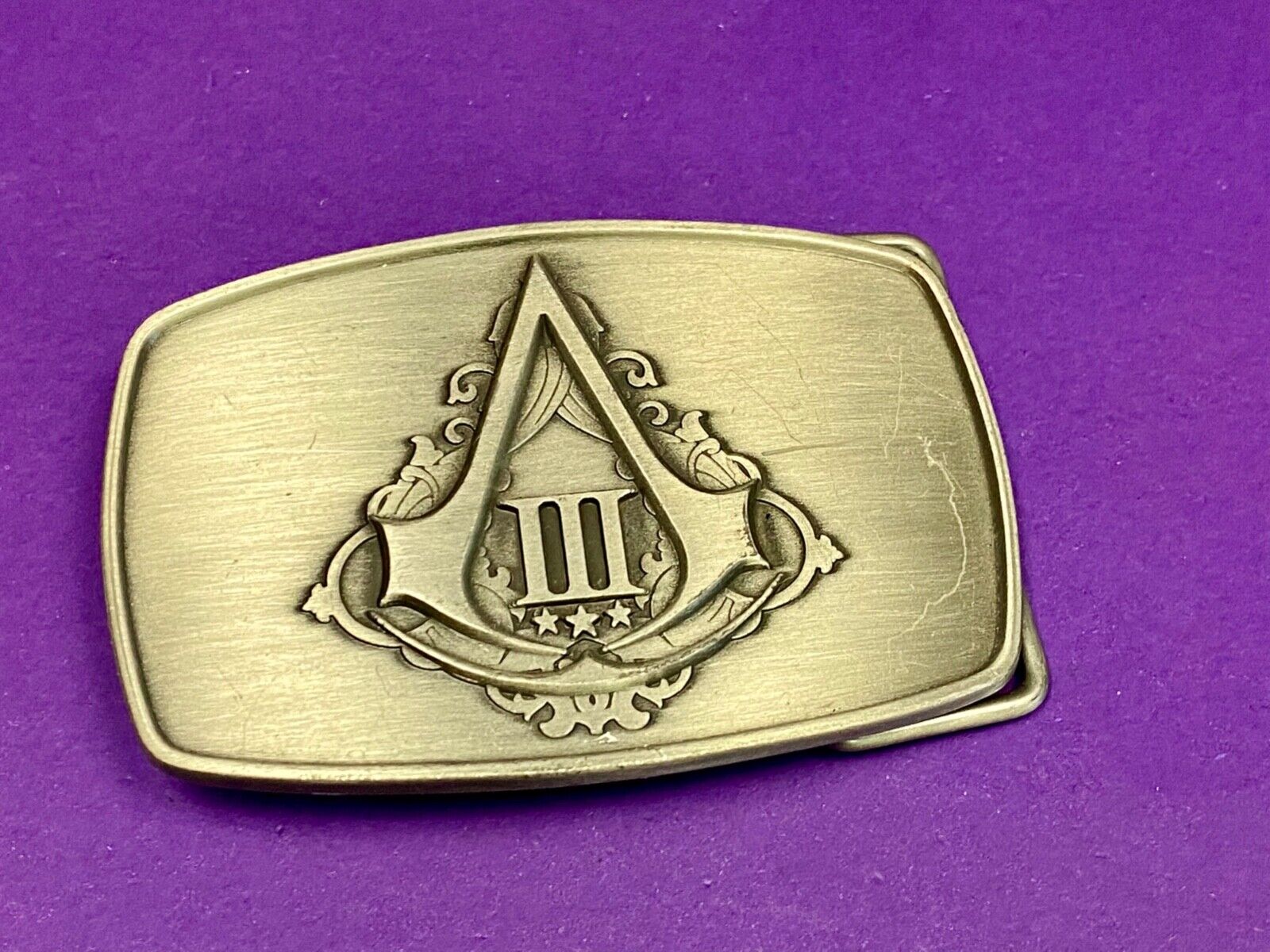 Assassin's Creed 3 Video Game Symbol Emblem  Belt Buckle