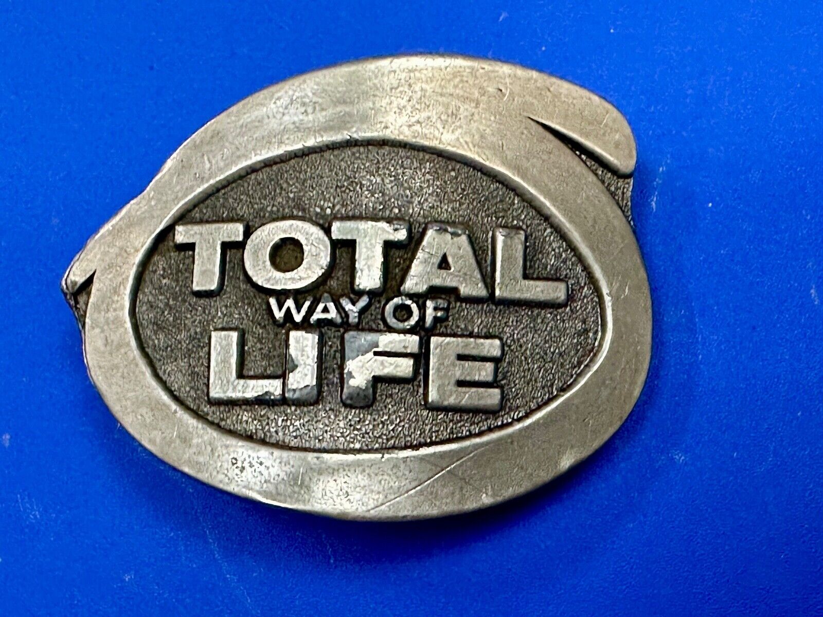Total Way of Life Lewis Buckles Belt Buckle Midway Independent Life 1976