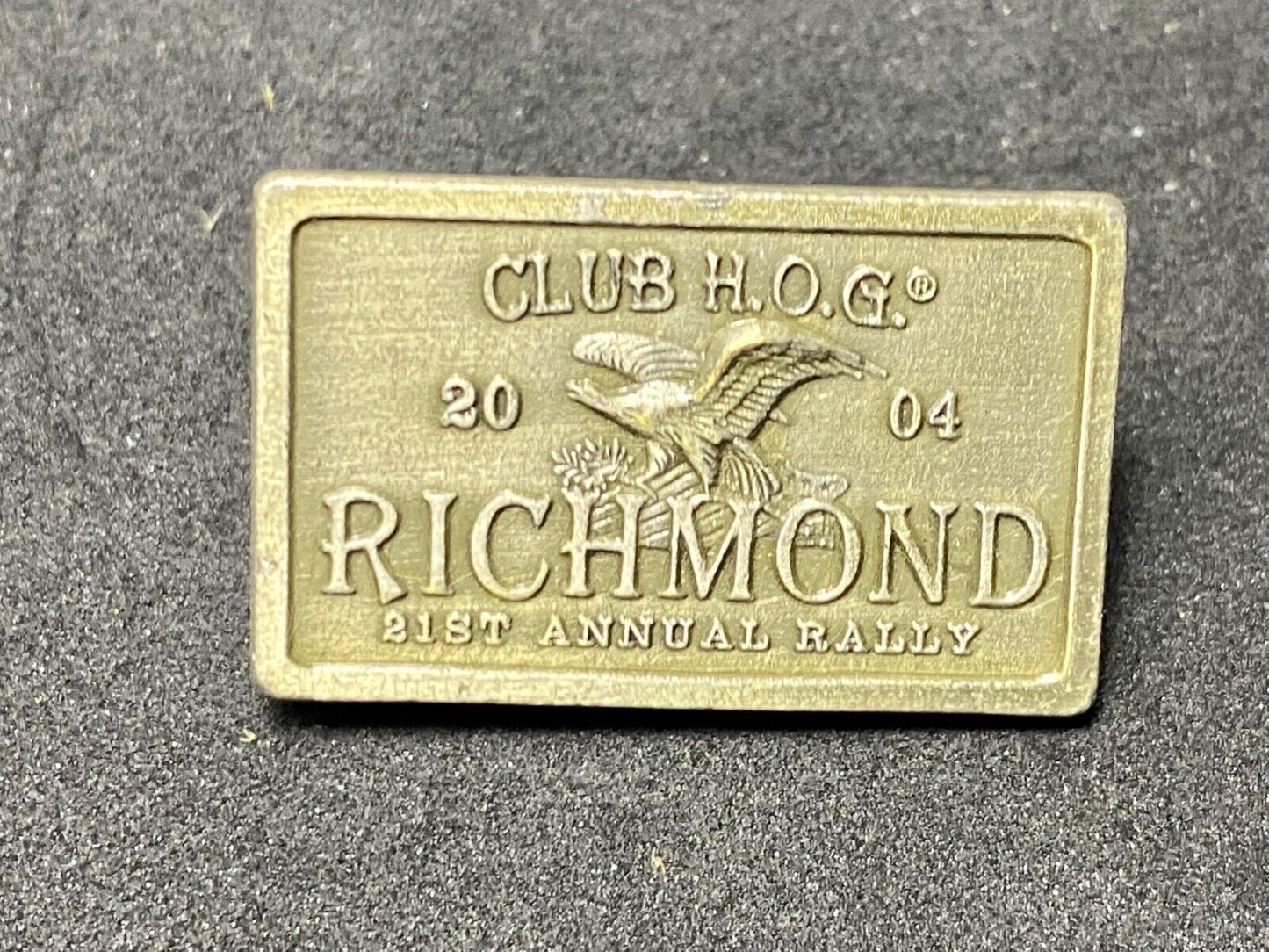 2004 Richmond Virginia Harley Davidson HOG Annual Rally Motorcycle Pin