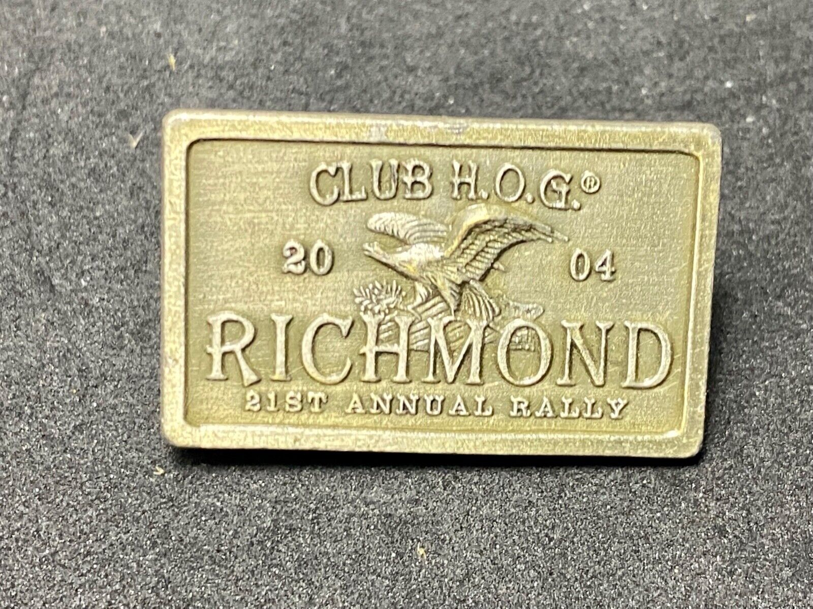 2004 Richmond Virginia Harley Davidson HOG Annual Rally Motorcycle Pin