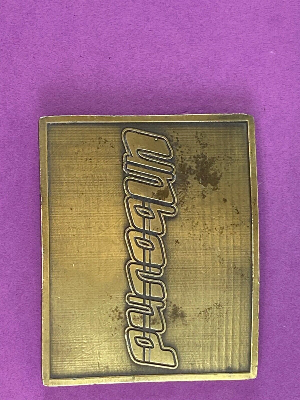 Unbound Promotional Belt Buckle Child Sponsorship Charity Based In Kansas City 